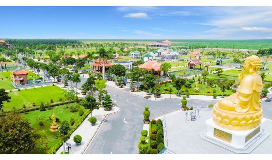 hoa viên bình an long thành