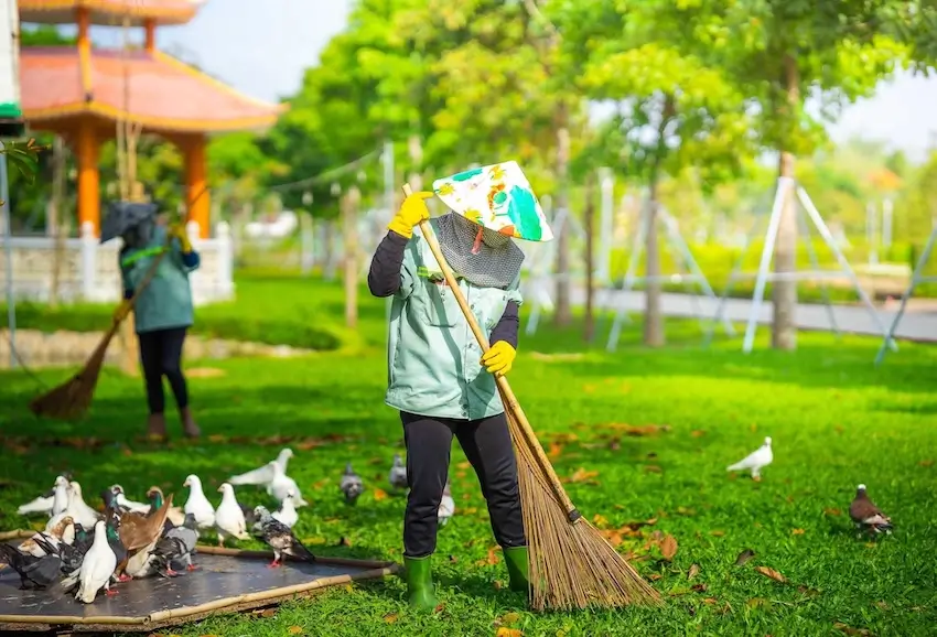 dịch vụ chăm sóc mộ phần tại Sala garden