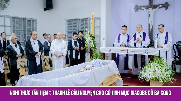 Nghi thức nhập liệm tang lễ Công Giáo