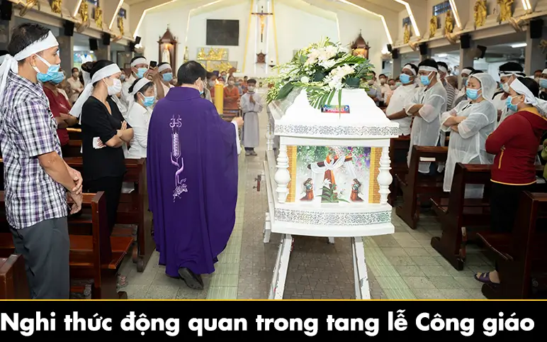 Nghi thức động quan tang lễ Công Giáo
