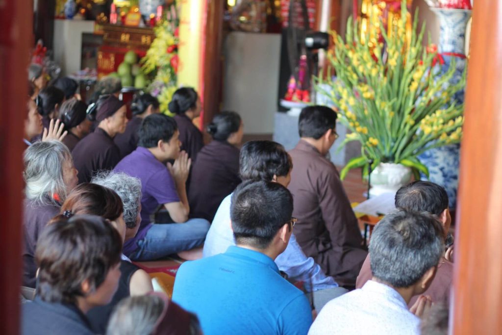 Lễ cầu siêu tại hoa viên Sala Garden
